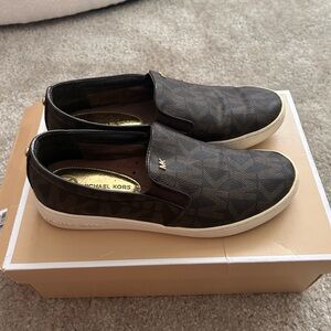 Michael Kors Brown Loafers Slip-On